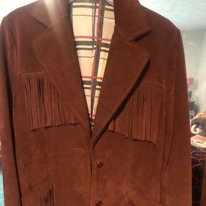 Vintage fringe coat size 12 made kinda small